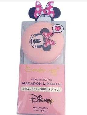 The Crème Shop x Disney Moisturizing Macaron Lip Balm - Pink (Minnie Mouse)